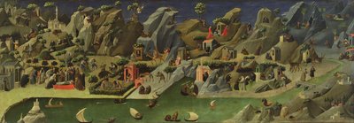 The Thebaid, c.1410 by Gherardo Starnina